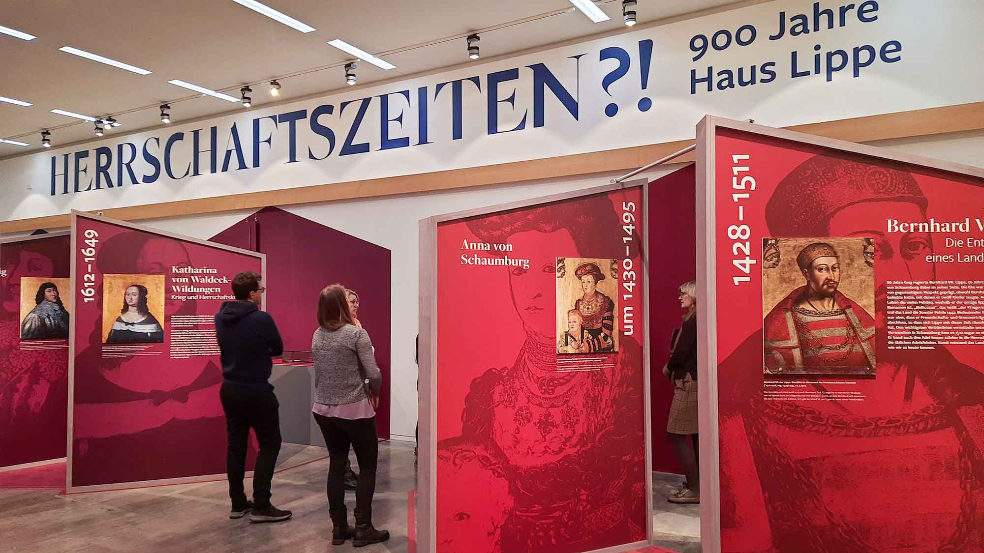 Lippisches Landesmuseum Detmold, zusätzliche Führung im Museum, 18. Februar 2024