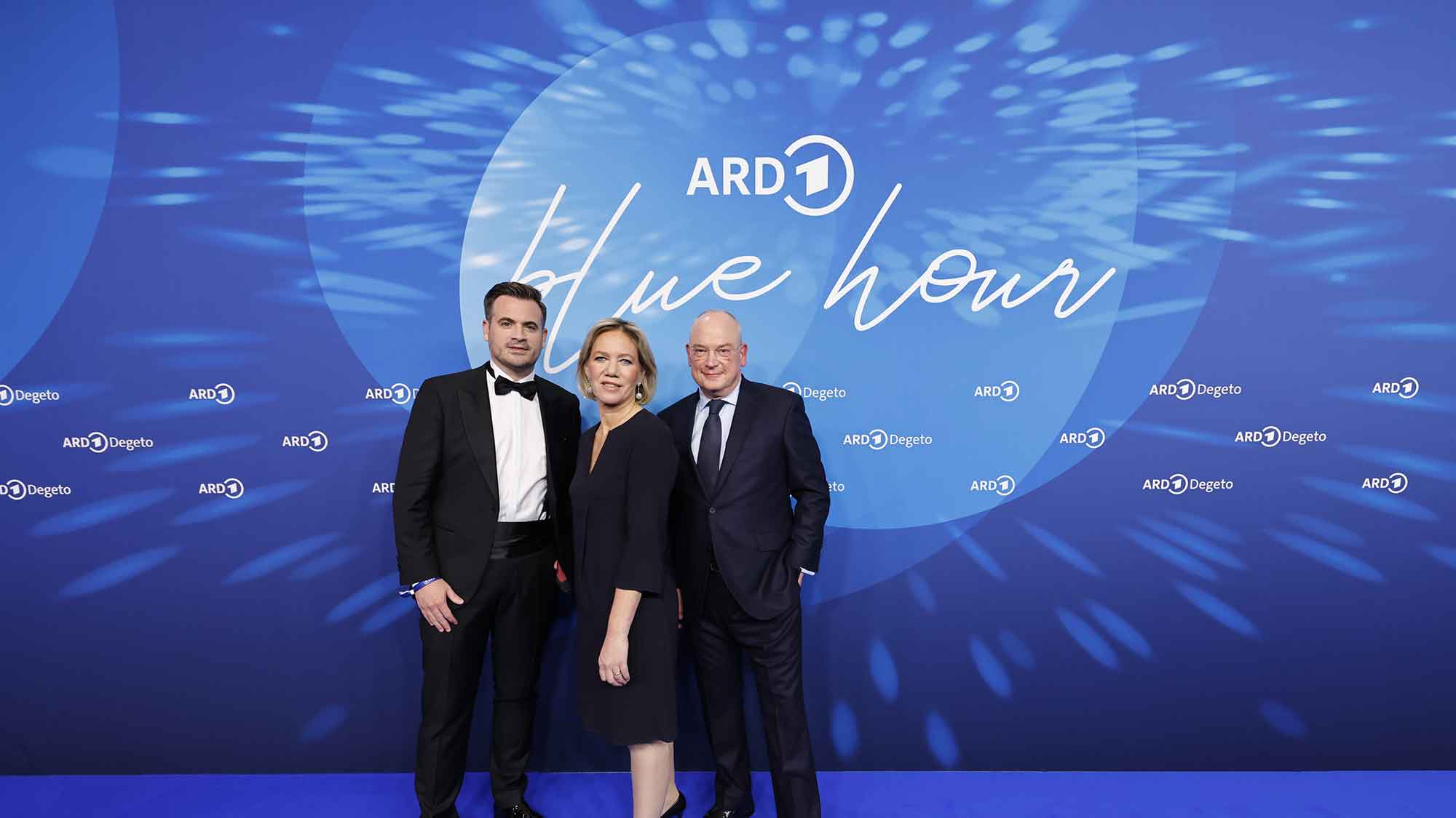 Die ARD Blue Hour 2024, Treffen der Stars, Kreativen und Medienvertreter in neuer Location beim ARD Empfang anlässlich der 74. Berlinale