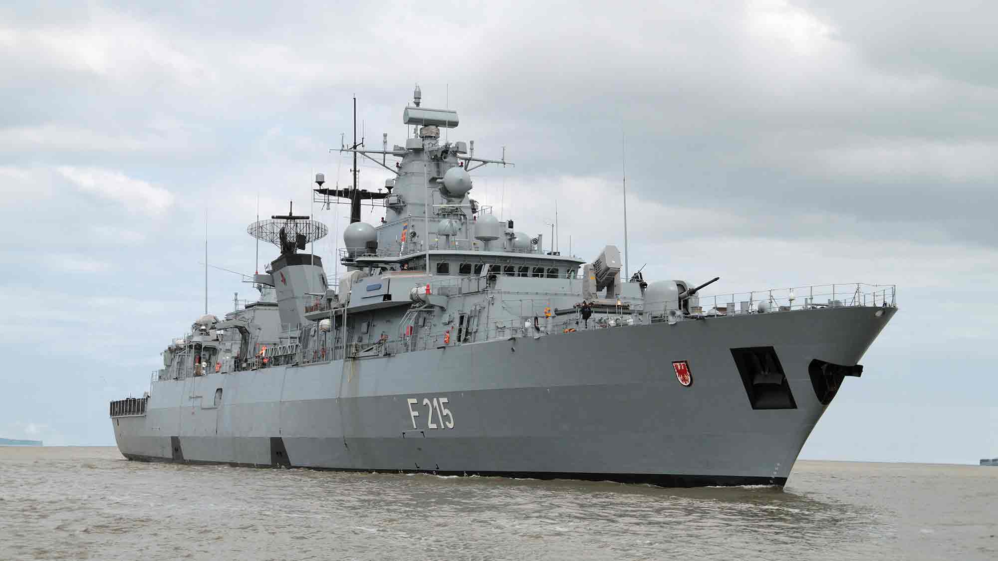 Fregatte »Brandenburg« läuft ins Mittelmeer aus