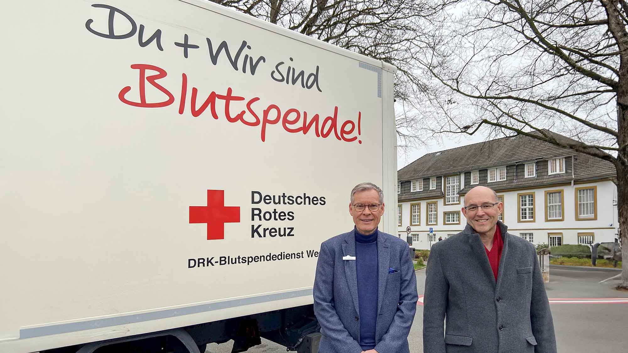Kreis Gütersloh: Deutsches Rotes Kreuz Blutspendenaktion, mehr als 100 Blutspender in den Kreishäusern