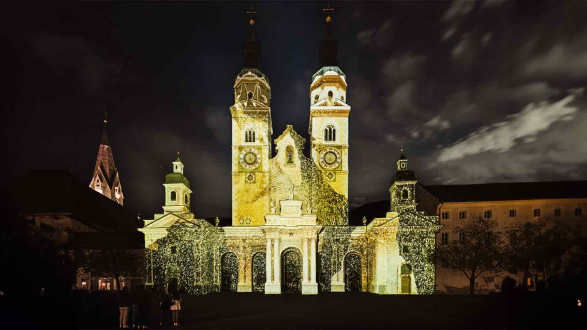 Lichterwelten bei Tag und bei Nacht, Water Light Festival #Brixen und Kloster Neustift, 24. April bis 29. Juni 2024