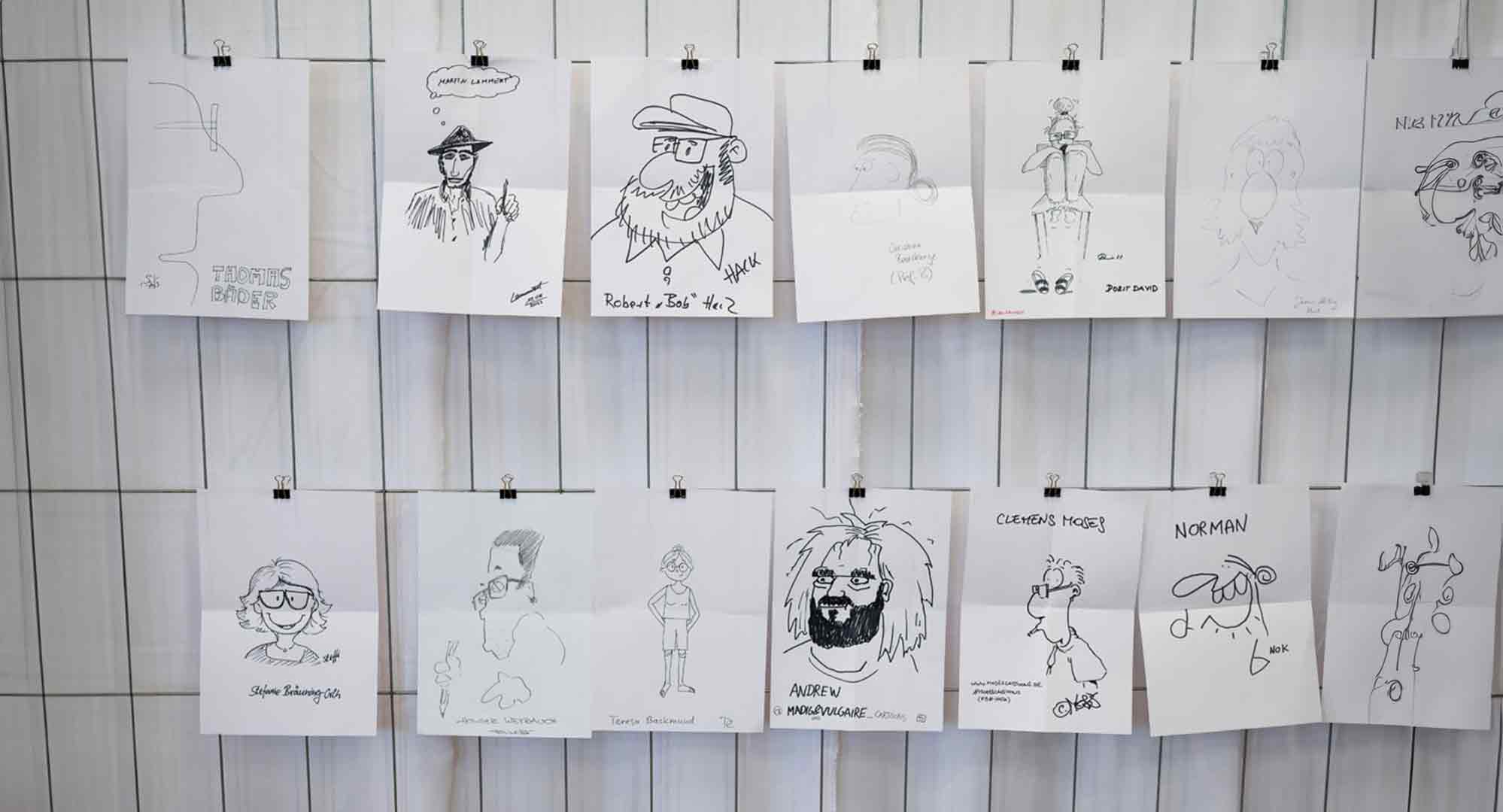 Caricatura Galerie Kassel: Ausstellungen und Veranstaltungen im Juni 2024, Cartoons zur Literatur, Ausstellung anlässlich des 100. Todestags von Franz Kafka, 27. April bis 21 Juli 2024