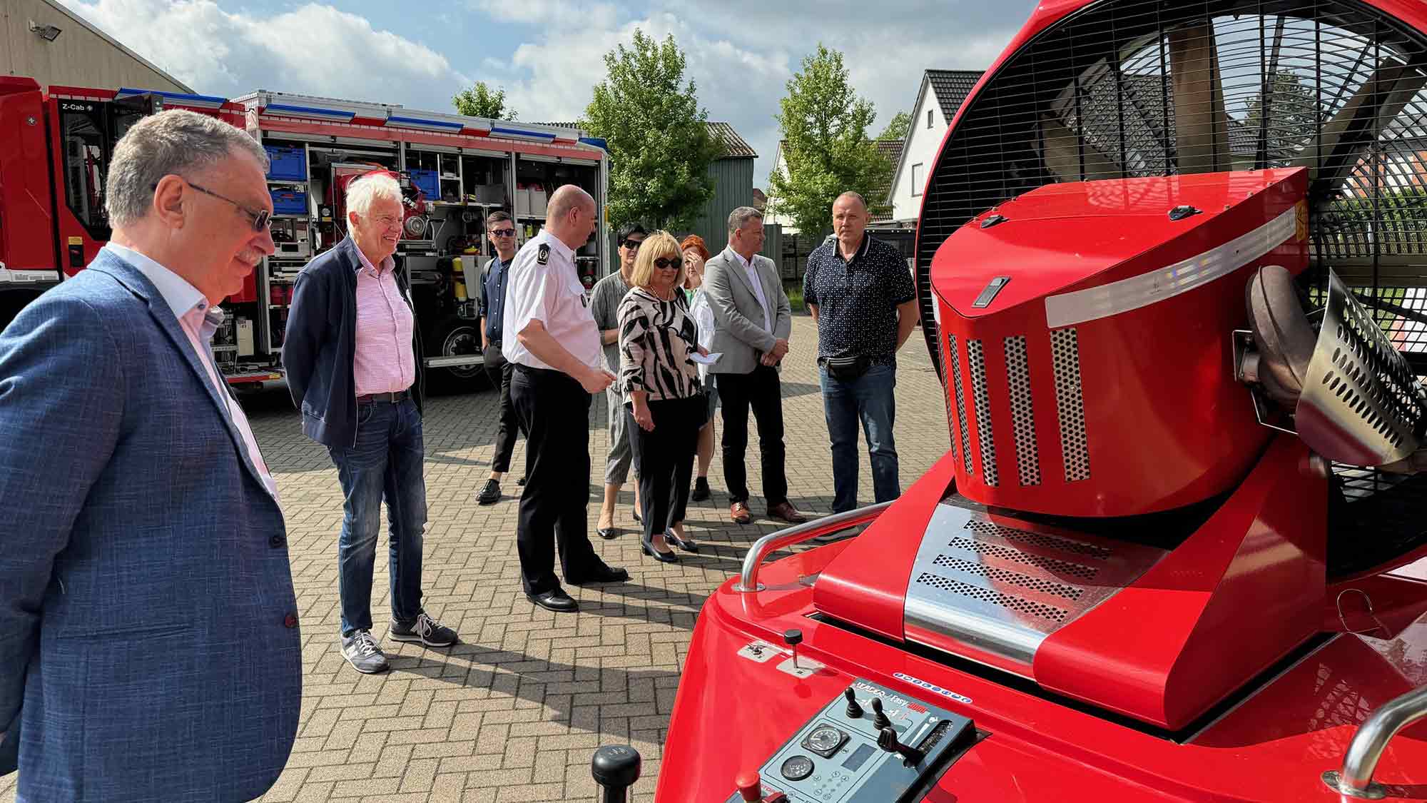 Kreis Gütersloh: Lettische Delegation aus der Region Valmiera, Bevölkerungsschutz hat in Lettland aktuell noch eine ganz andere Dimension Kreis Gütersloh: Lettische Delegation aus der Region Valmiera, Bevölkerungsschutz hat in Lettland aktuell noch eine ganz andere Dimension