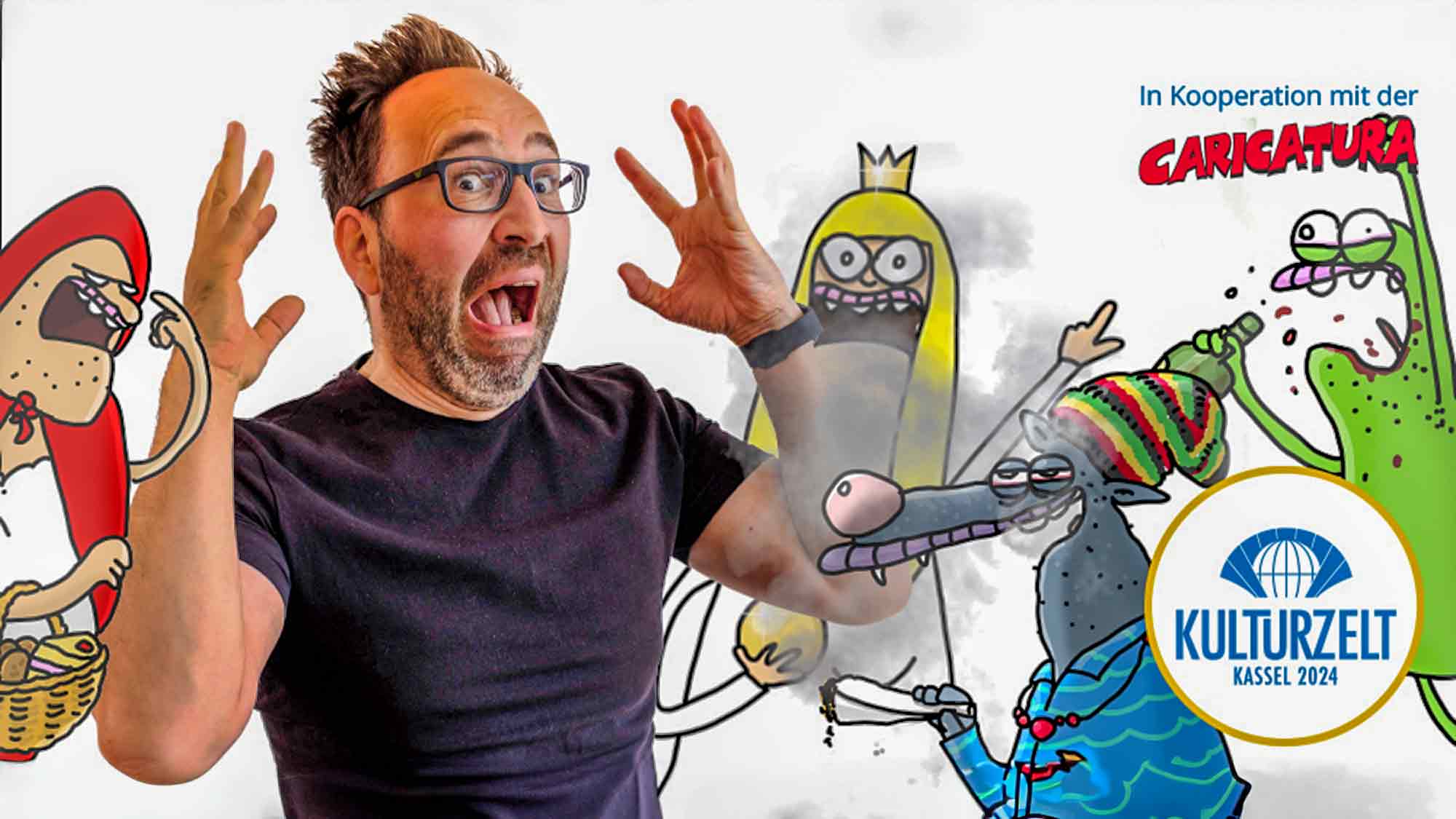 Caricatura Galerie Kassel: Ausstellungen und Veranstaltungen im Juli 2024 Caricatura Galerie Kassel: Ausstellungen und Veranstaltungen im Juli 2024