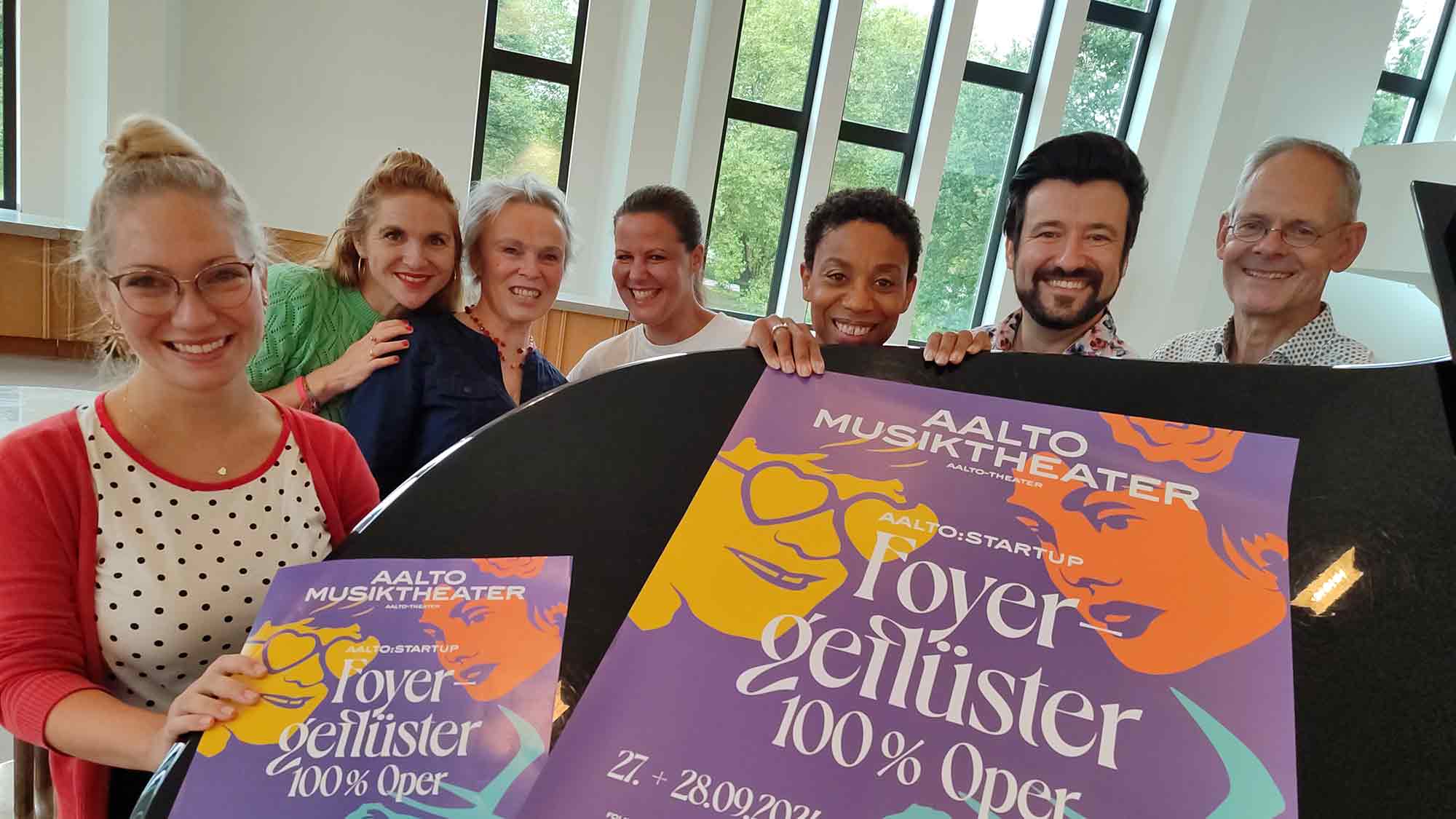 Theater und Philharmonie Essen: &raquo;Foyergeflüster&laquo; präsentiert Geschichten, die das Leben schreibt, 27. und 28. September 2024
