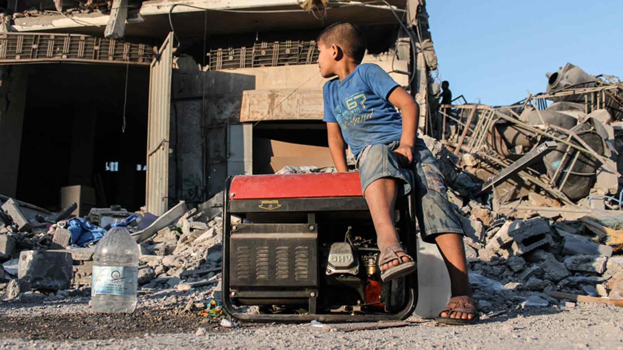 SOS Kinderdörfer weltweit, Hermann Gmeiner Fonds Deutschland: ein Jahr Krieg in Gaza – Kinder haben alles verloren SOS Kinderdörfer weltweit, Hermann Gmeiner Fonds Deutschland: ein Jahr Krieg in Gaza – Kinder haben alles verloren