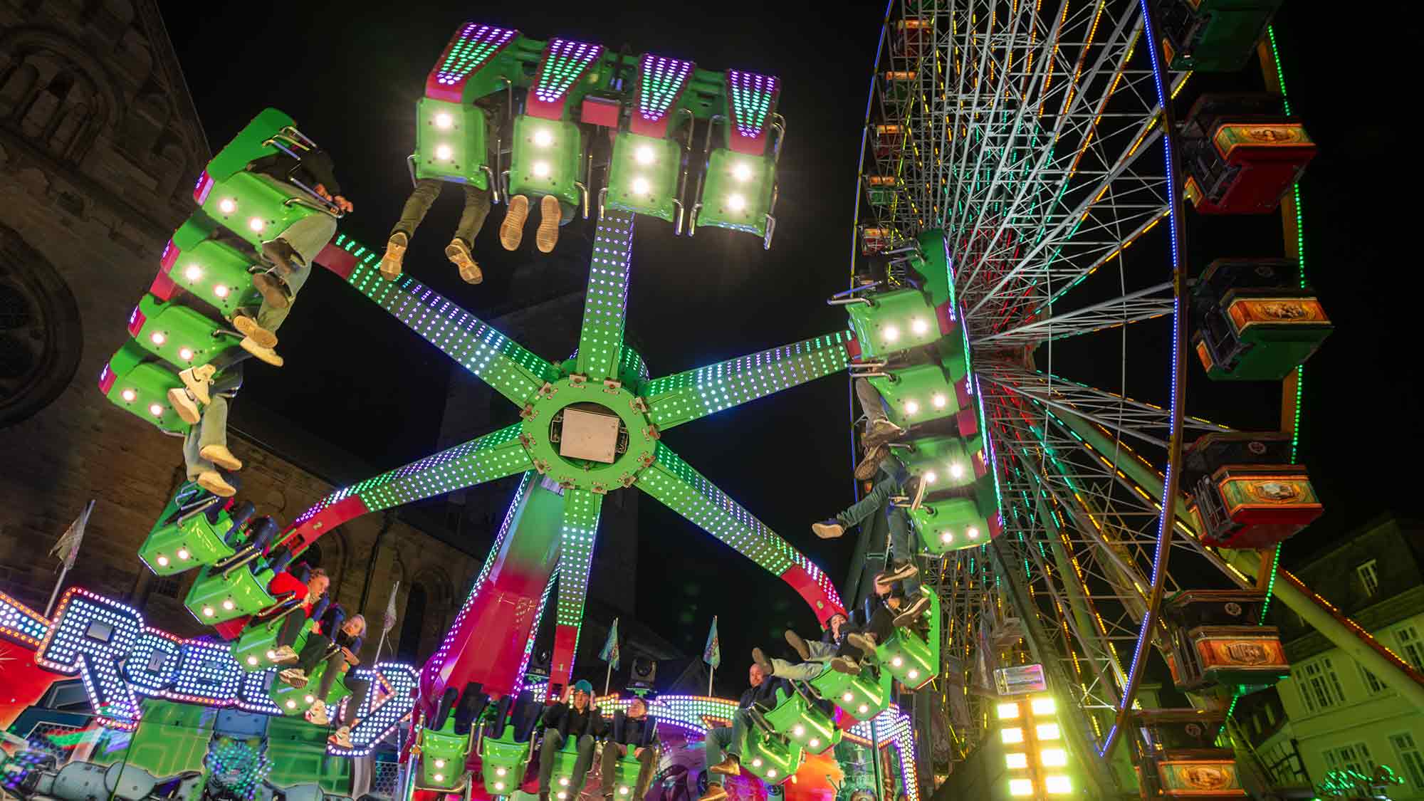 Wenn das kein Grund zum Feiern ist: Im Festjahr des 1.400 jährigen Stadtjubiläums feiert Soest vom 6. bis zum 10. November 2024 seine 686. Allerheiligenkirmes Wenn das kein Grund zum Feiern ist: Im Festjahr des 1.400 jährigen Stadtjubiläums feiert Soest vom 6. bis zum 10. November 2024 seine 686. Allerheiligenkirmes