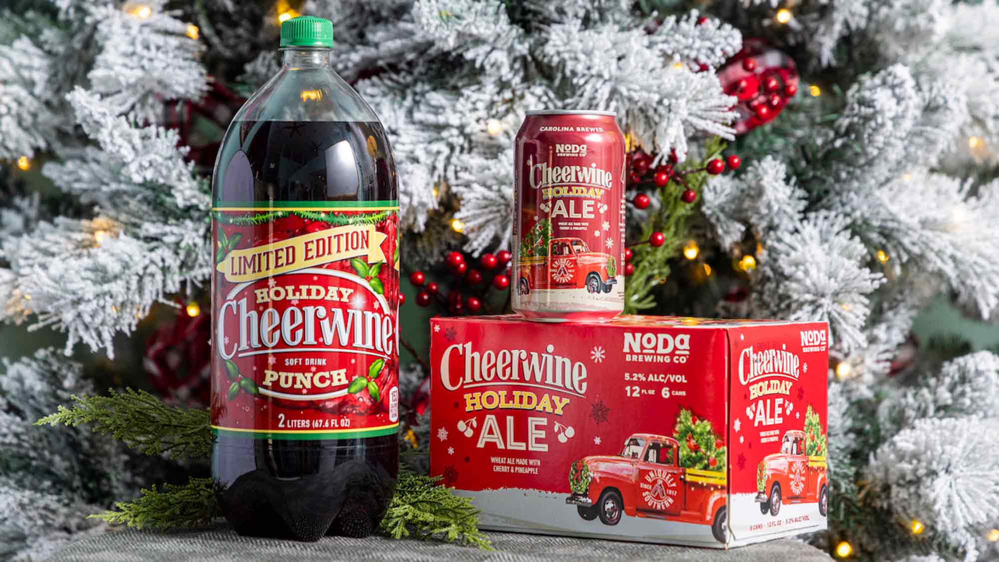 Cheerwine Announces Return of Cheerwine Holiday Punch; Launches Cheerwine Holiday Ale in Collaboration With “NoDa” Brewing Company Cheerwine Announces Return of Cheerwine Holiday Punch; Launches Cheerwine Holiday Ale in Collaboration With “NoDa” Brewing Company