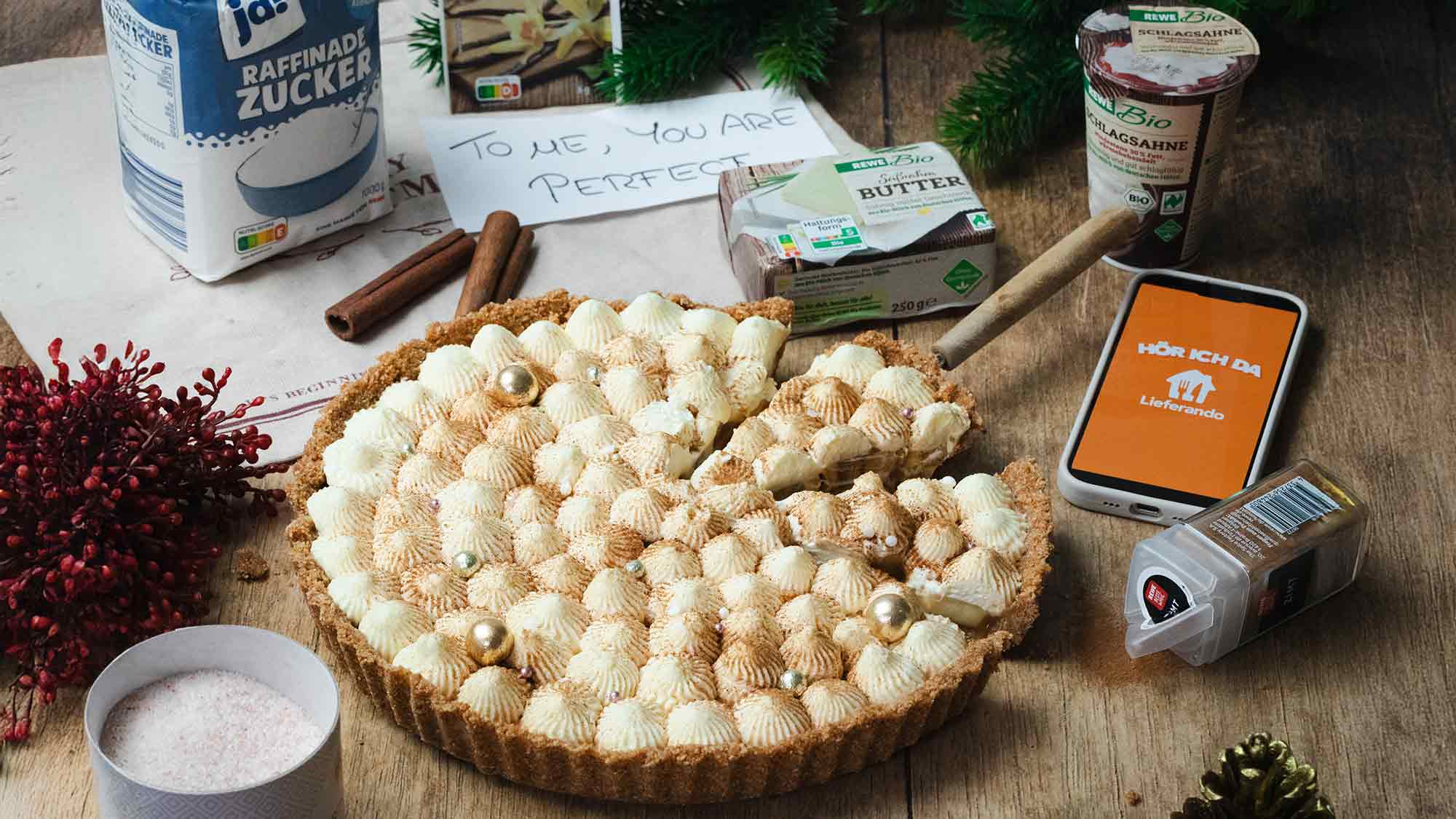 Filmreif genießen: #Tastefilm Trend erleben mit dem Banoffee Pie aus »Tatsächlich Liebe« – Zutaten blitzschnell geliefert mit Lieferando x REWE Express Filmreif genießen: #Tastefilm Trend erleben mit dem Banoffee Pie aus »Tatsächlich Liebe« – Zutaten blitzschnell geliefert mit Lieferando x REWE Express