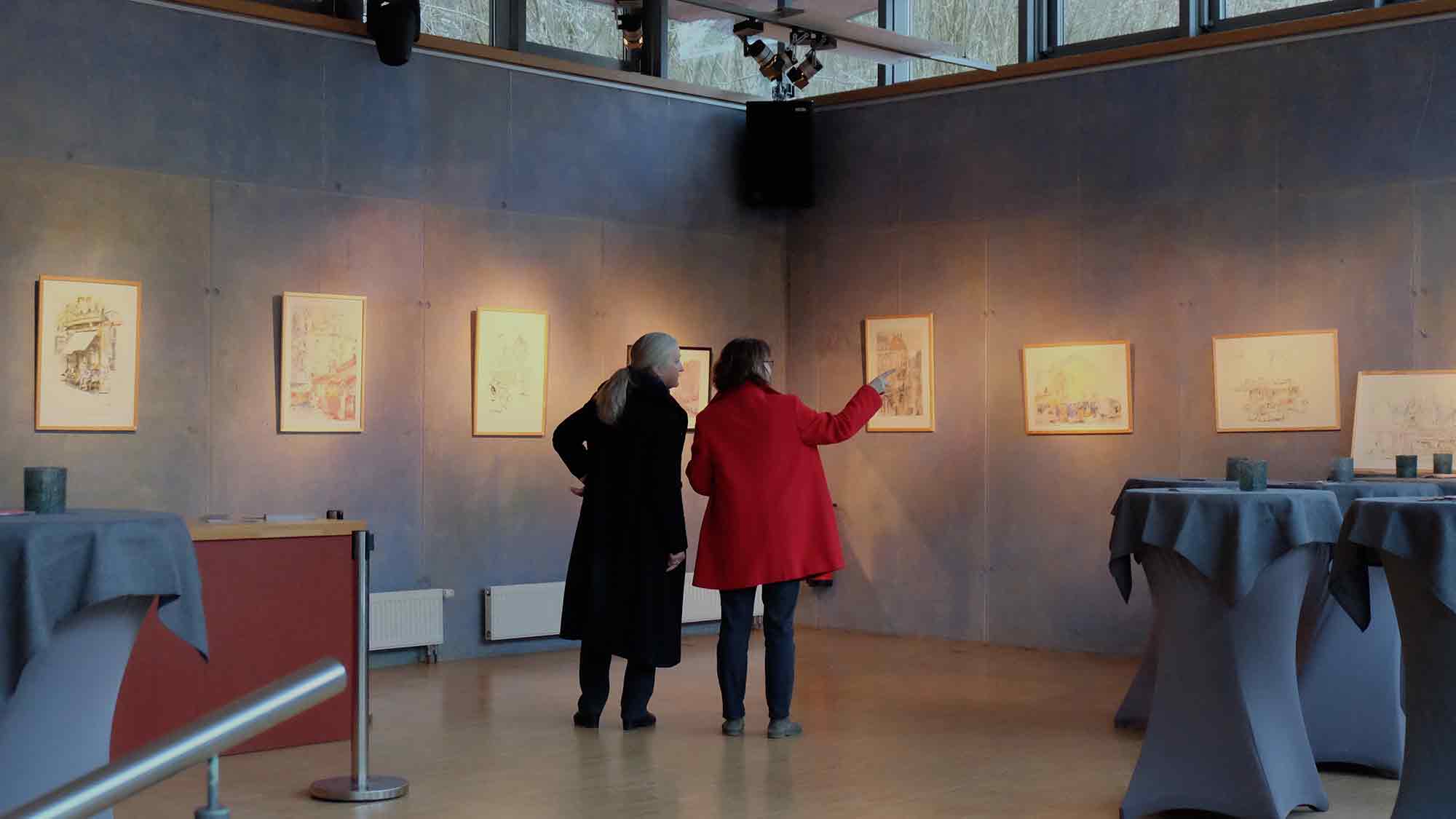»Mit den Augen der Malerin: Detmold neu entdeckt«, Ausstellung im Detmolder Sommertheater wird bis 14. Februar 2025 verlängert »Mit den Augen der Malerin: Detmold neu entdeckt«, Ausstellung im Detmolder Sommertheater wird bis 14. Februar 2025 verlängert