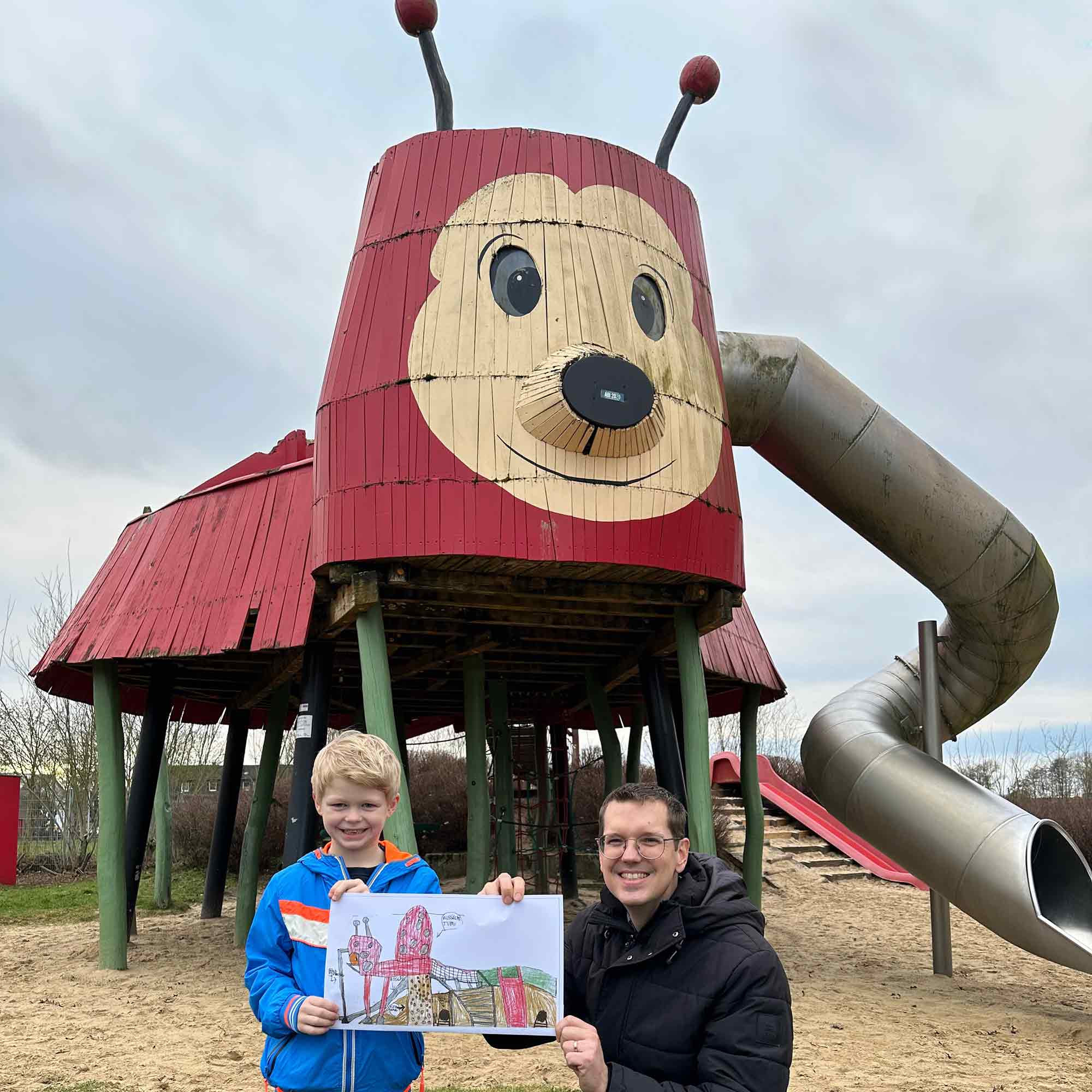 Gartenschaupark Rietberg: Spendenaktion für eine neue Rieti Rutsche – Kinder können Ideen und Wünsche bei Malwettbewerb äußern